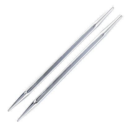 Knitter's Pride 4.5" 4.00 mm/US 6 Nova Cubics Platina Interchangeable Tips